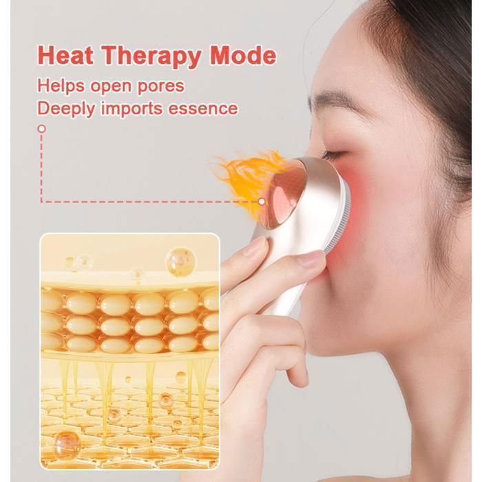 Facial brush - Facial cleansing brush - 5 speeds - 3 modes - IPX7 - USB rechargeable