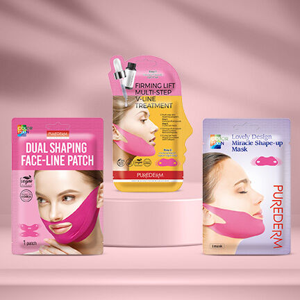 Purederm 2-Stufen-Straffungsbehandlung für Kinn und V-Linie 1 Stk.