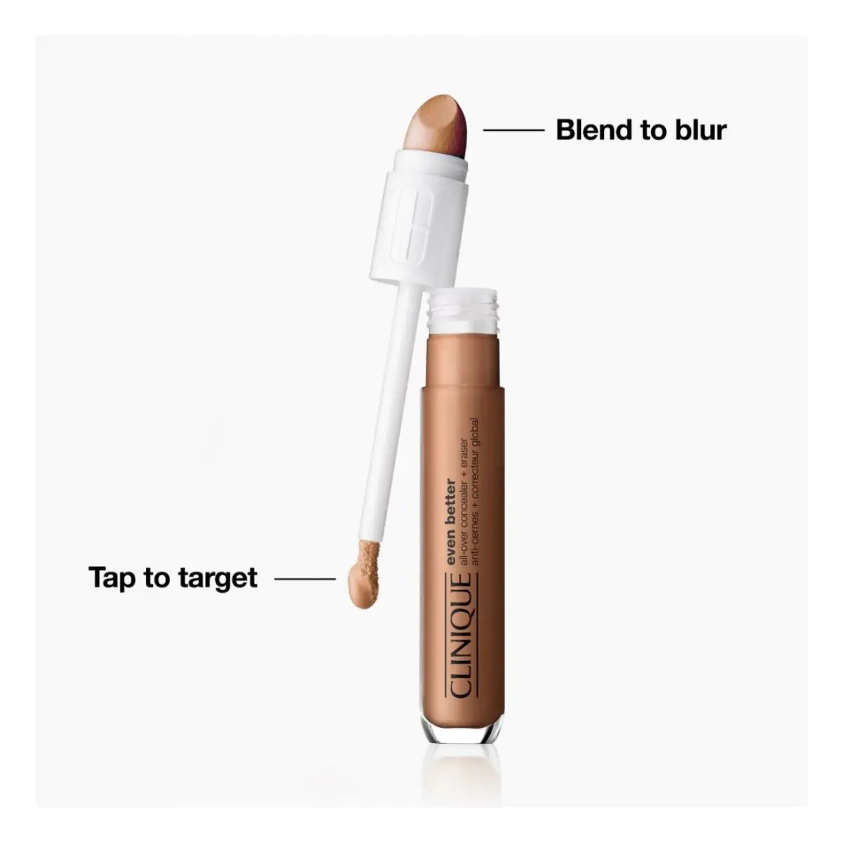 Clinique Even Better Concealer + Eraser Korektor do twarzy, 62 Porcelain Beige