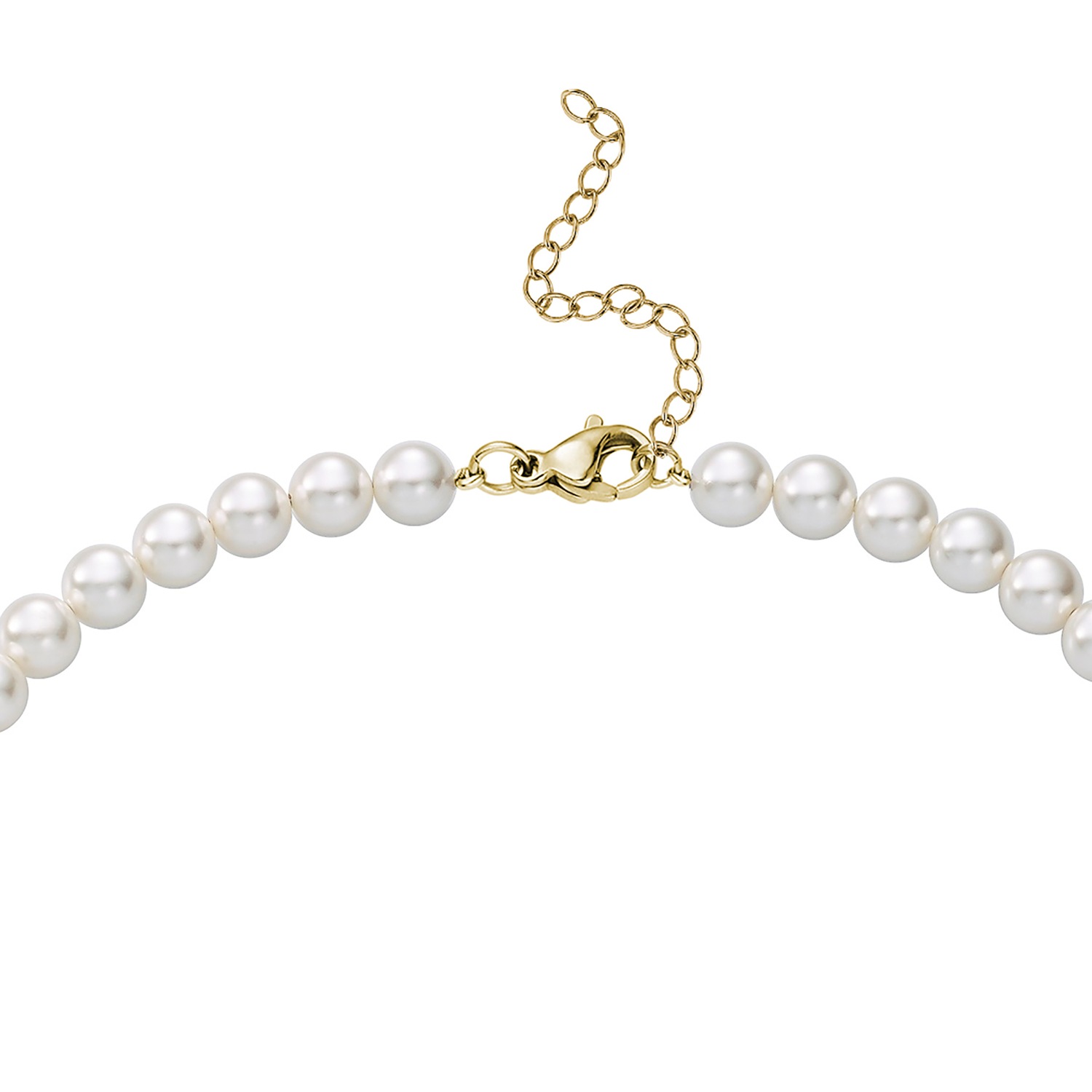 Heideman Collier de perles Blanc