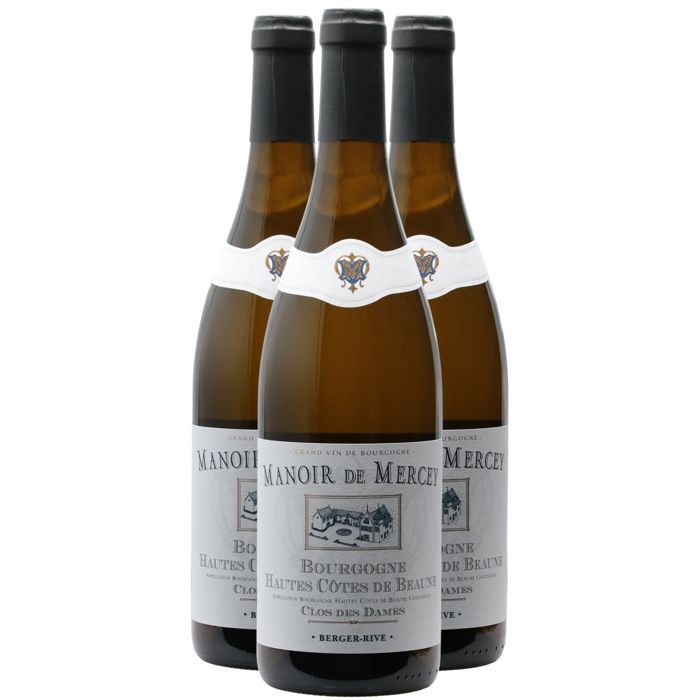 Manoir de Mercey  Bourgogne Hautes Côtes de Beaune Clos des Dames 2022 - Vin Blanc de Bourgogne (3x75cl)