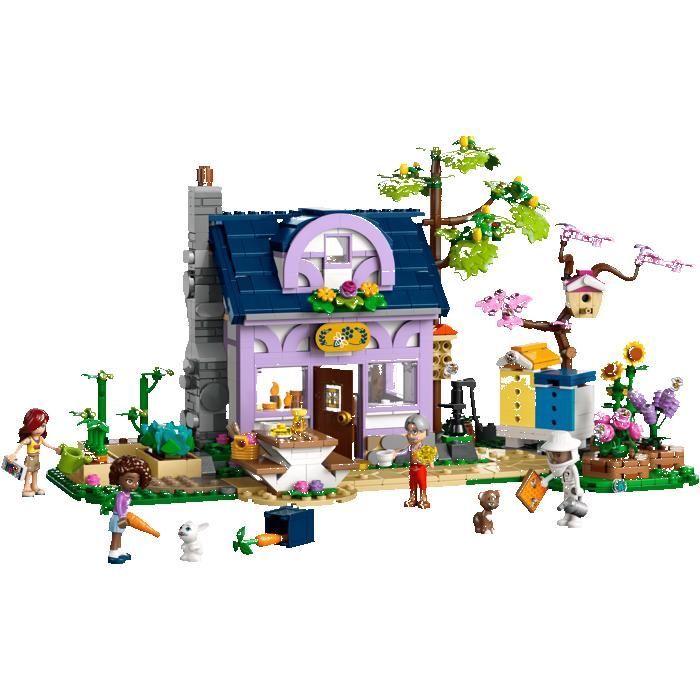 LEGO Friends 42669 La maison des apiculteurs et le jardin fleuri Cadeaux Jouets Objets de collection 12+