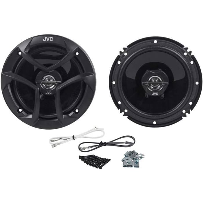 Altavoz coaxial de 2 vías - SVATV - CS-J620 - 6,5 pulgadas - 300 W de potencia máxima - 30 W de potencia RMS - Negro