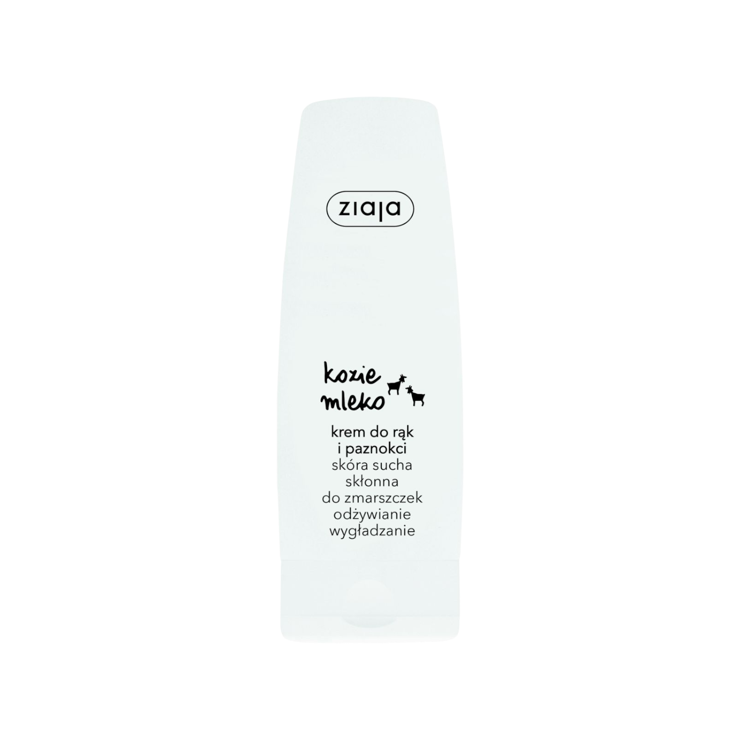 Ziaja Hand- und Nagelcreme für trockene und zu Falten neigende Haut, 80 ml, Ziegenmilch