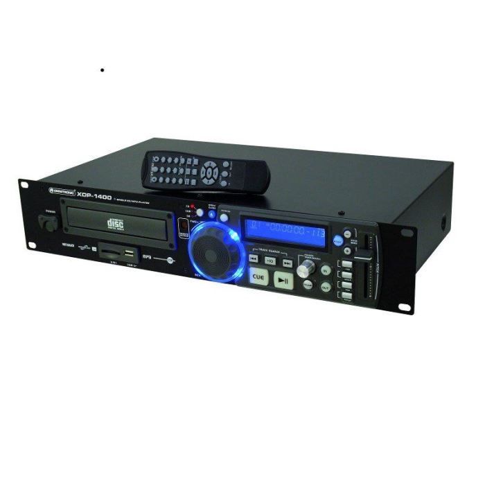 Lecteur CD/MP3 haut de gamme - OMNITRONIC - XDP-1400 - USB SD - Anti-choc
