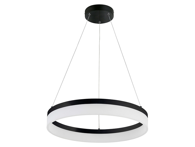 Lampa wisząca Grasso LED metalowa czarna