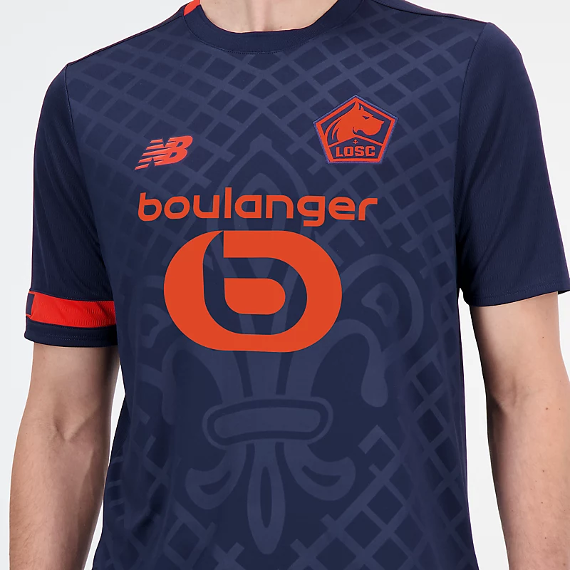 Lille LOSC Heren T-shirt met korte mouwen, derde editie - DERDE