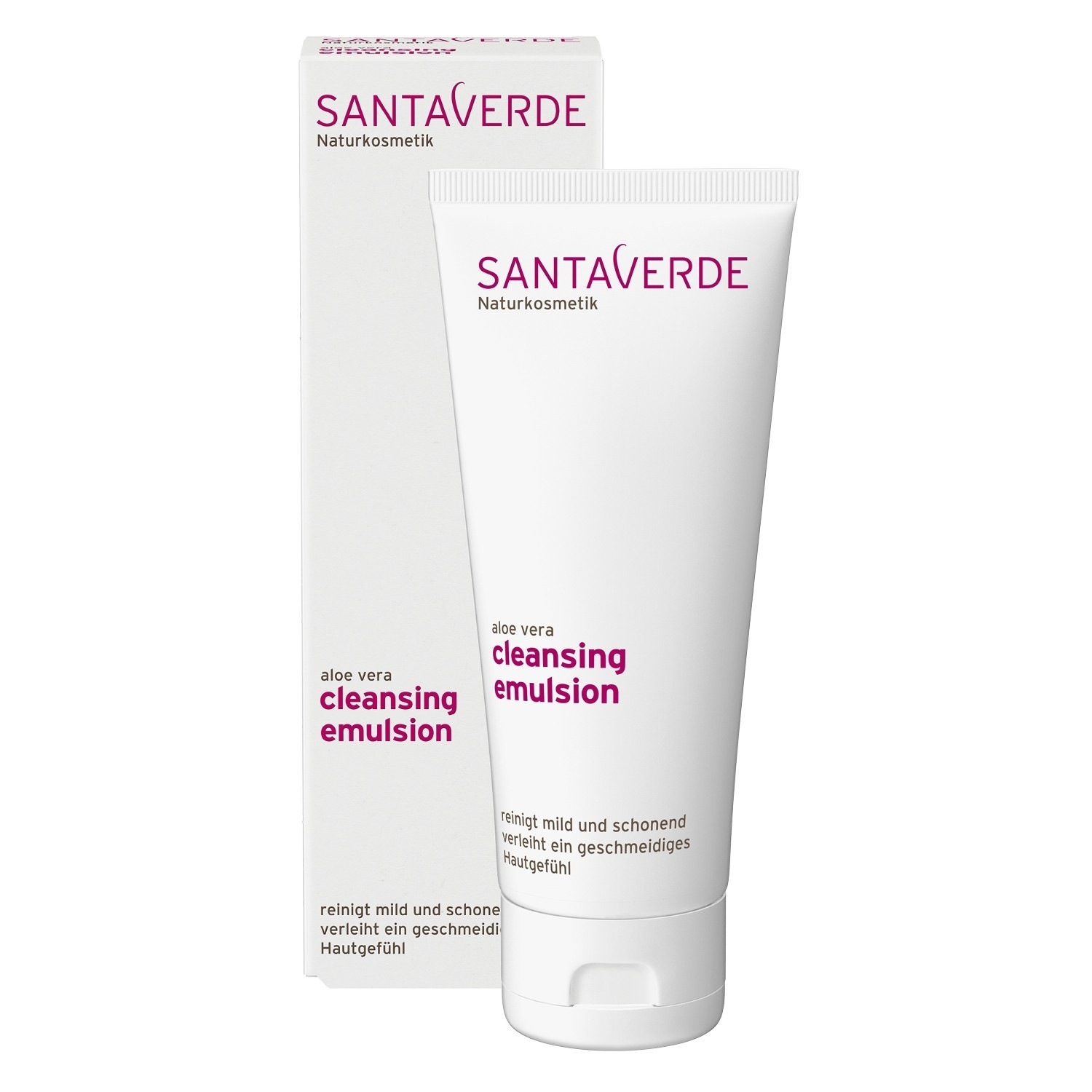 Santaverde emulzija za lice s aloe verom i mlijekom za čišćenje - 100 ml