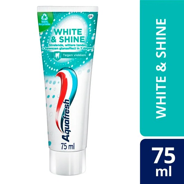 Aquafresh pasta za izbjeljivanje i sjaj<br>75ml