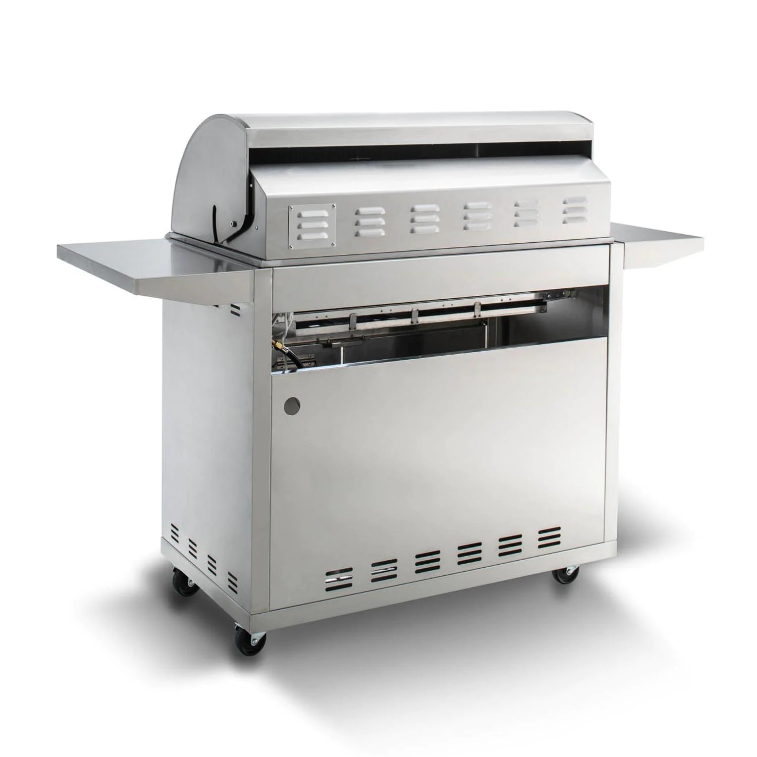 Blaze Premium LTE 40-tommer propangasgrill med 5 brændere, infrarød brænder bagpå og grilllys - BLZ-5LTE2-LP
