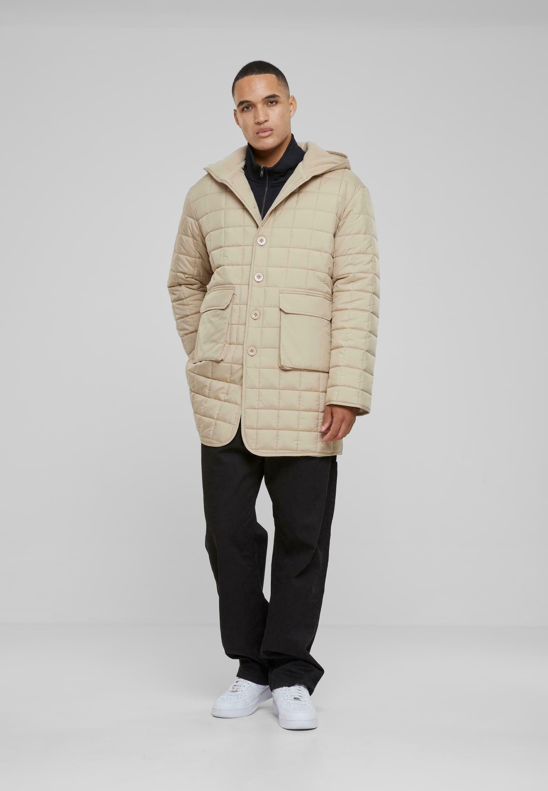 Urban Classics POLAR - Manteau d'hiver - sable mouillé