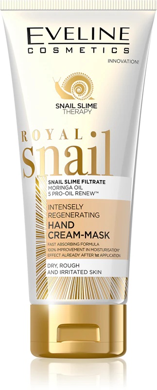 „Eveline Cosmetics Royal Snail“ regeneruojamasis rankų kremas