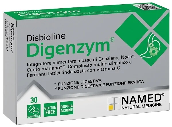 NAMED Disbioline Digenzym Ab 30Cpr glutenvrij