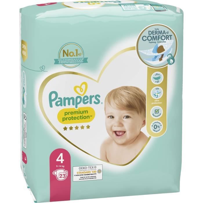 PAMPERS Premium Protection Size 4 - 23 Layers