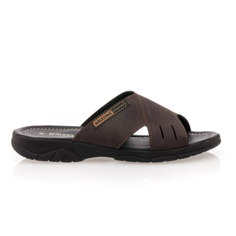 Brune sandaler / sko med åpen tå for menn