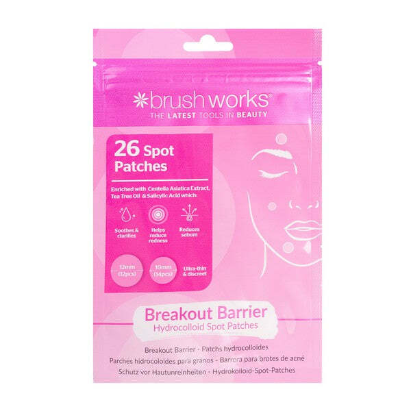 Brushworks Breakout Barrier hydrokoloidní lokální náplasti - 26 ks