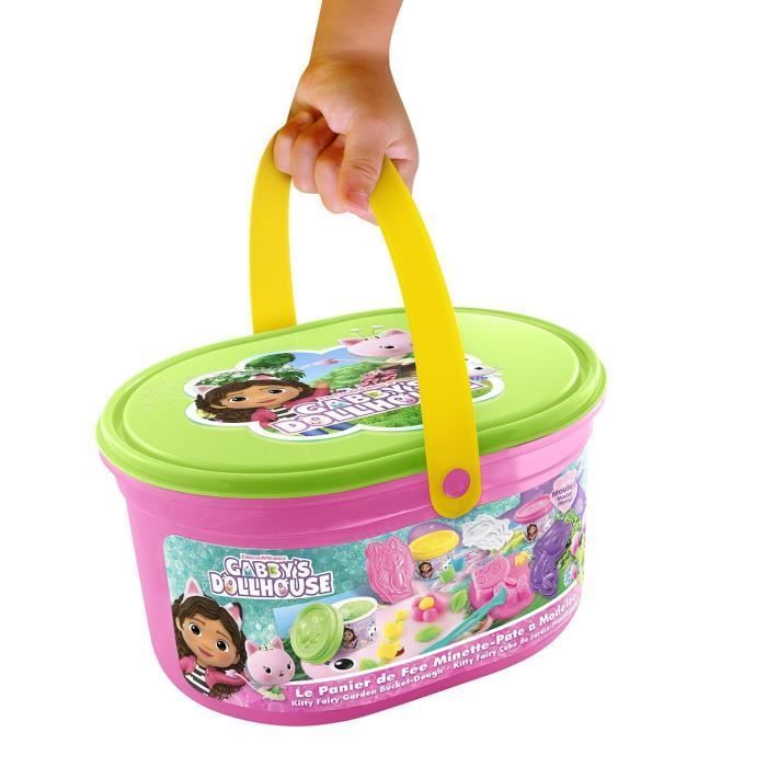 GABBY ET LA MAISON MAGIQUE - Le Panier De Fée Minette - Pâte À Modeler - GAB 021 Canal Toys