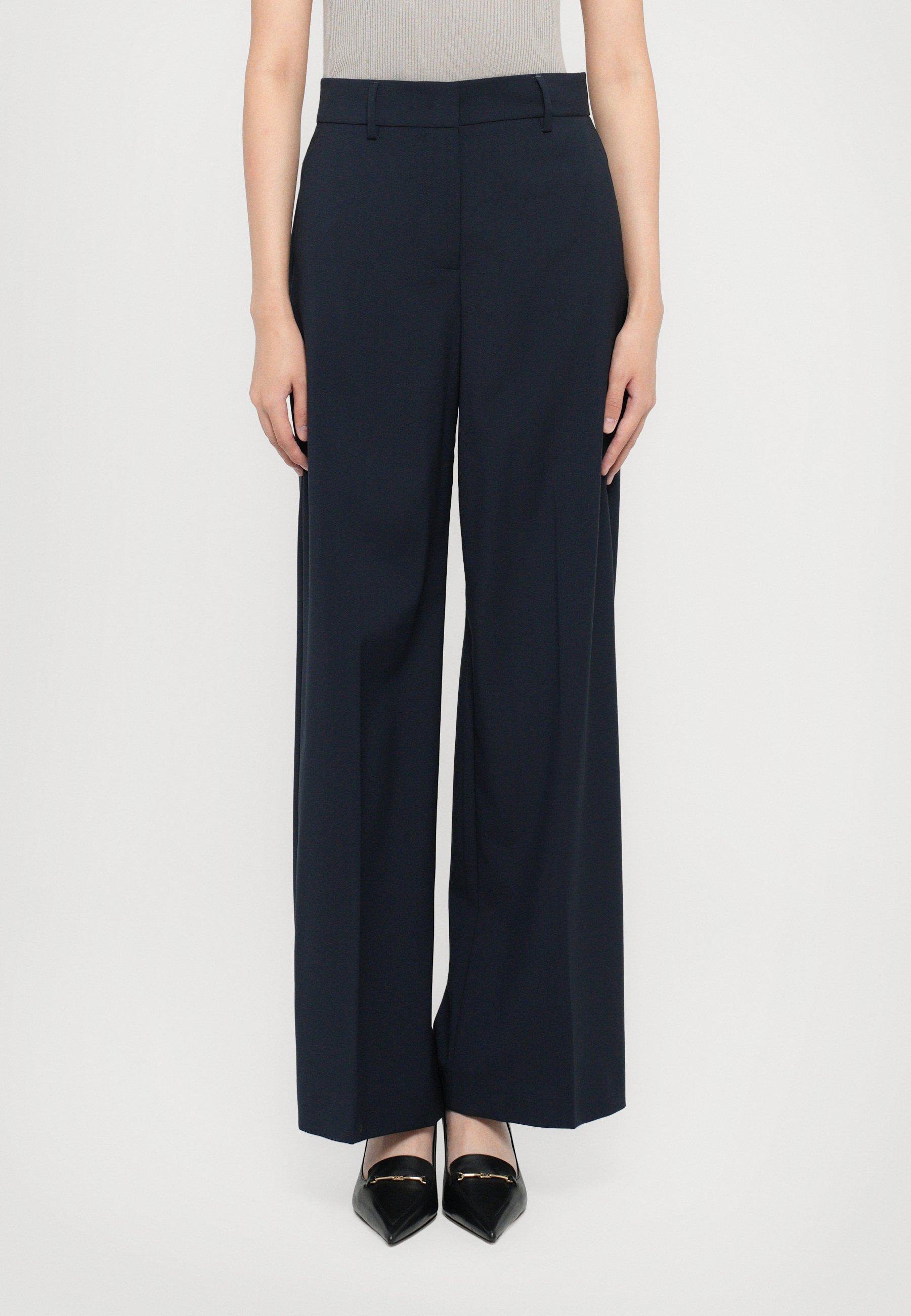 WEEKEND MaxMara VISIVO - Spodnie - blu