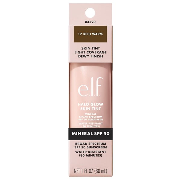 elf Halo Glow SPF50 17 Rich Warm Skin Sävy 30ml