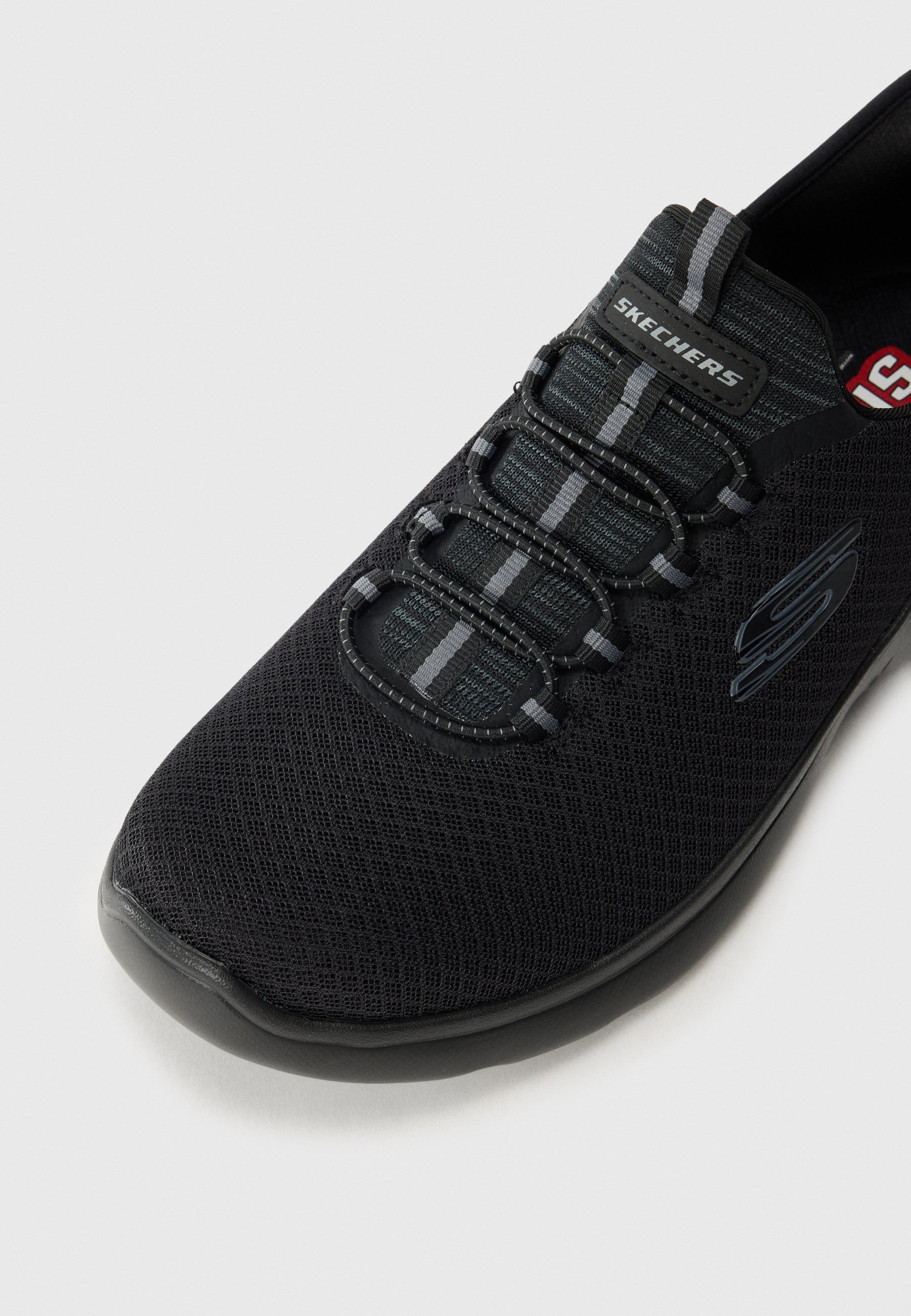Skechers Wide Fit SUMMITS - Baskets - noires