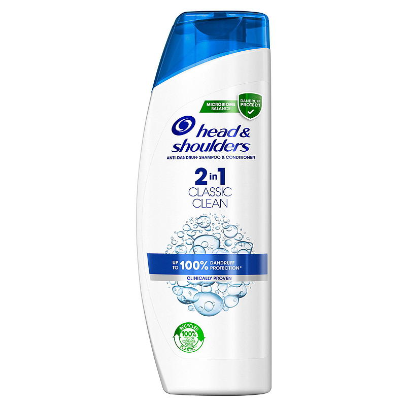 H&S H&S shampoo 400 ml 2-i-1 Classic Clean