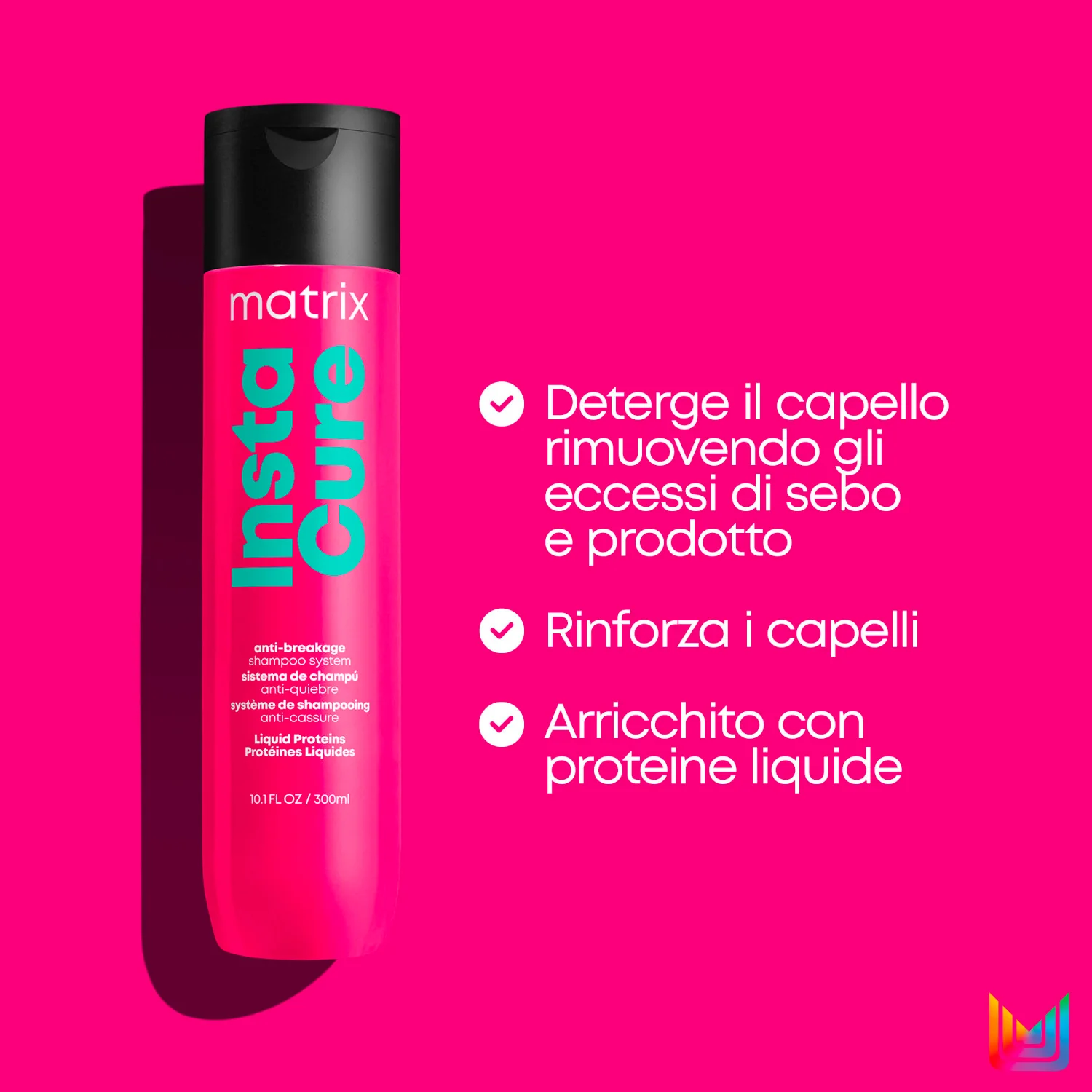Total Results Instacure Anti-Breakage Shampoo - Shampoo Rinforzante