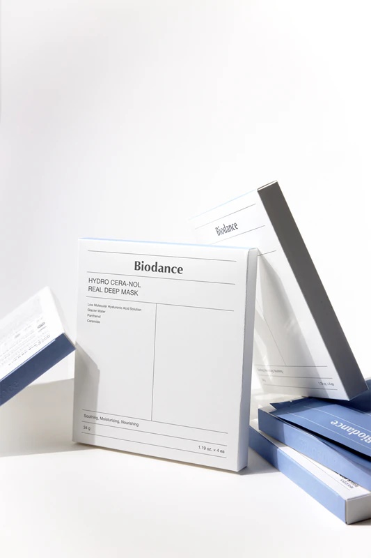 Biodance Hydro Cera-nol Real Deep Mask vlažilna maska za obraz s pomirjujočim učinkom