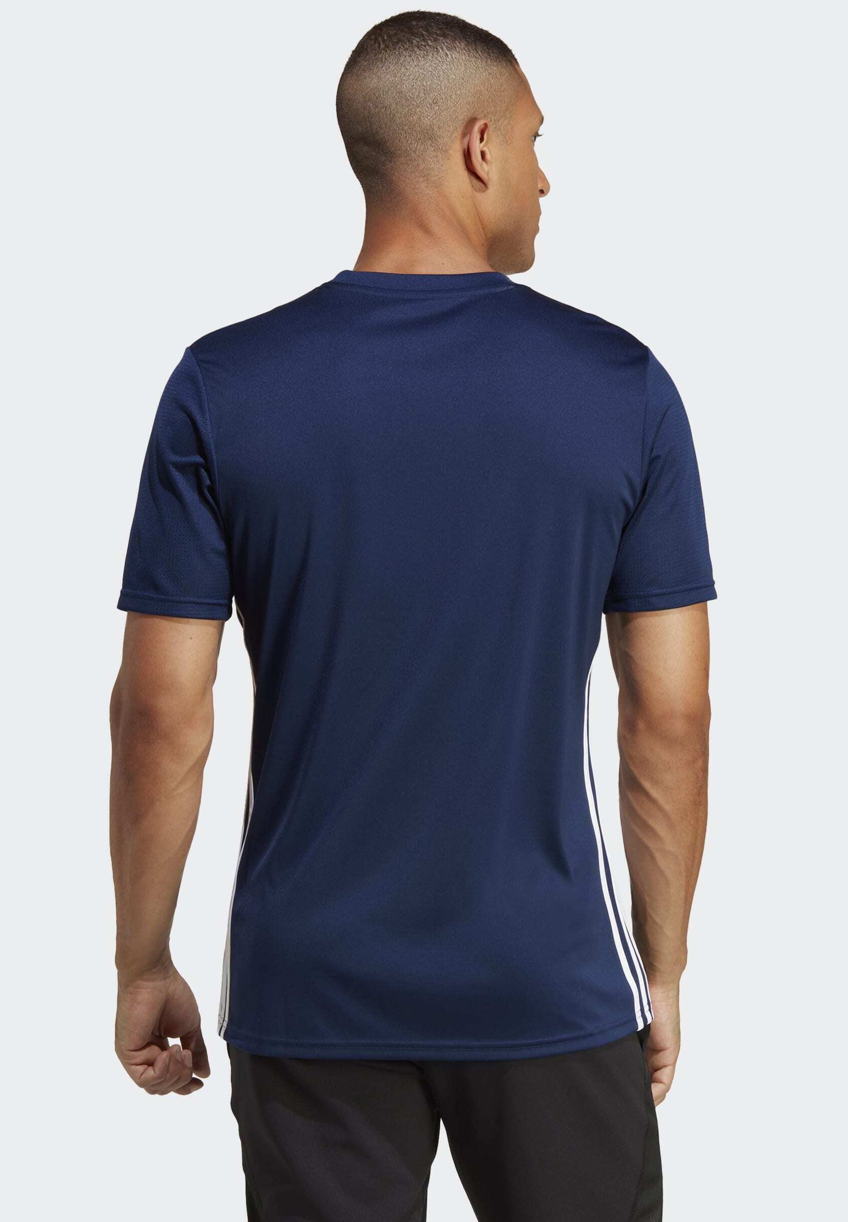 adidas Performance TABELA - T-shirt de sport - bleu marine et blanc