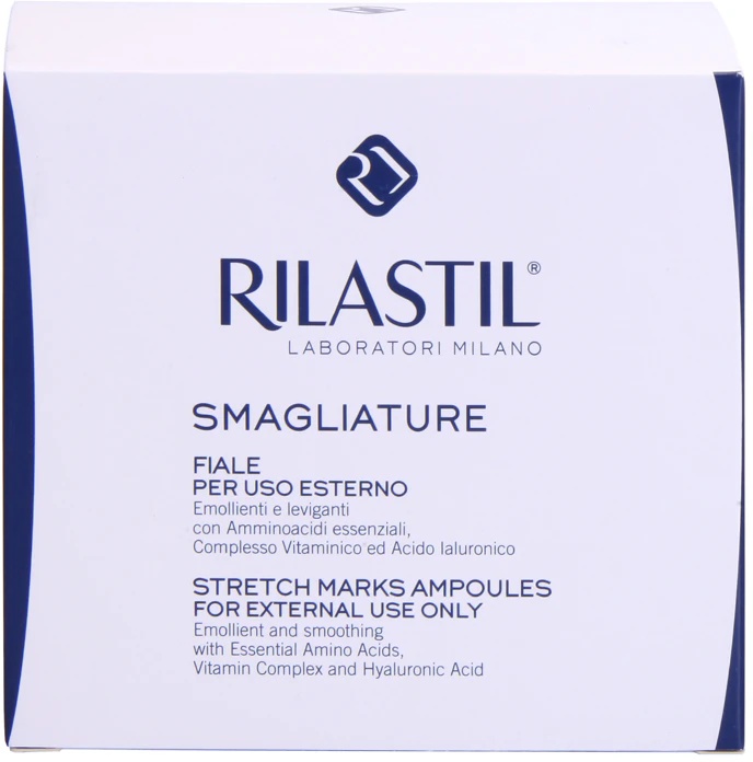 Rilastil strijų lyginamasis serumas ampulėse