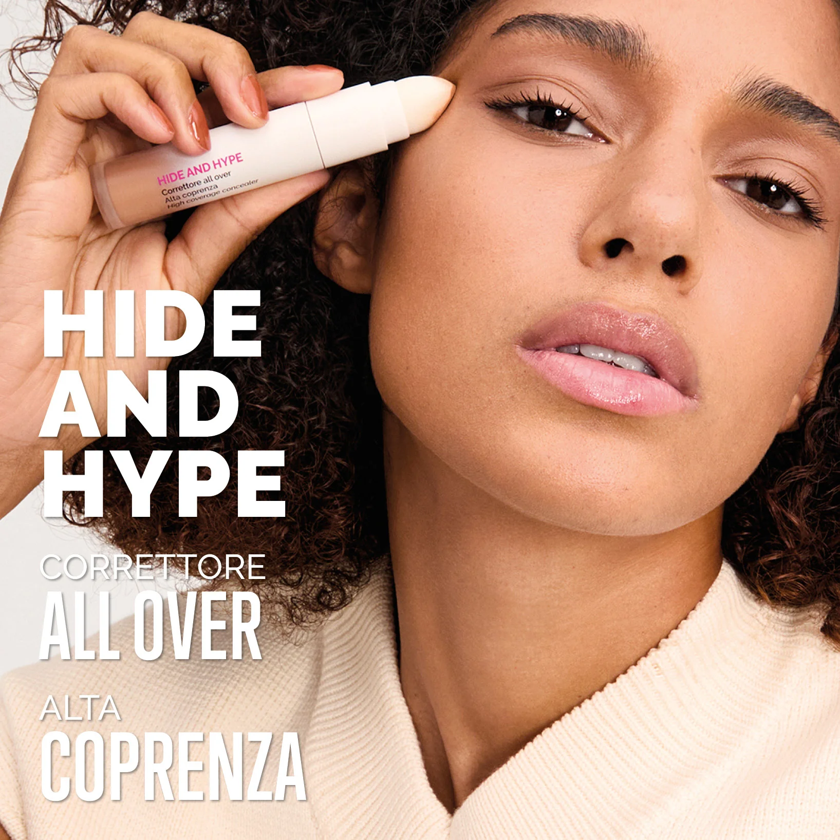 Viso HYDE AND HYPE - Correttore, All Over