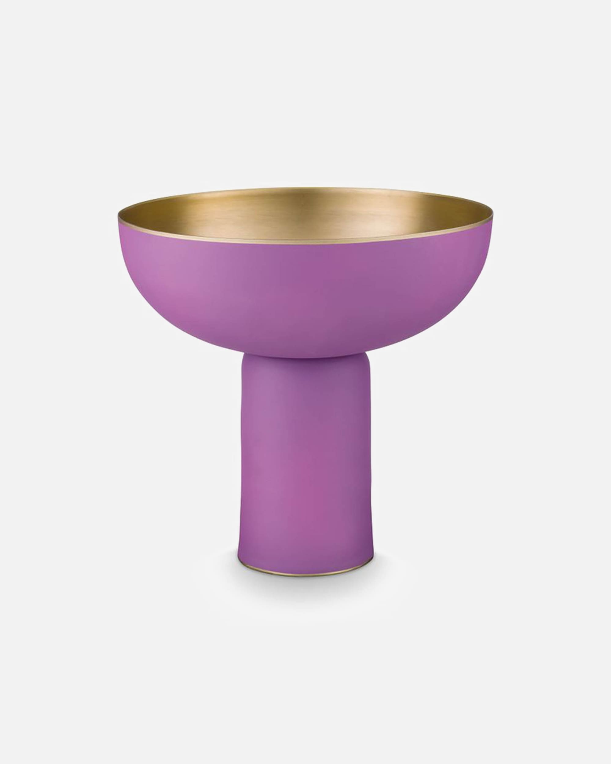 PIP Studio dekoratyvinis metalinis serviravimo dubuo, violetinis, III - 23x24 cm