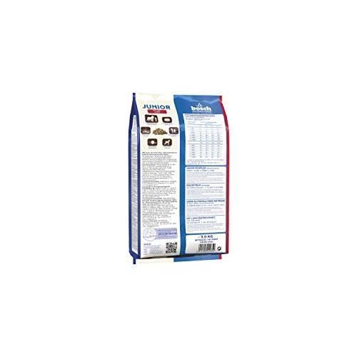 Nourriture Sèche pour Chien - BOSCH - HPC Junior - Agneau et Riz - Chiots Sensibles - 5 à 10 kg
