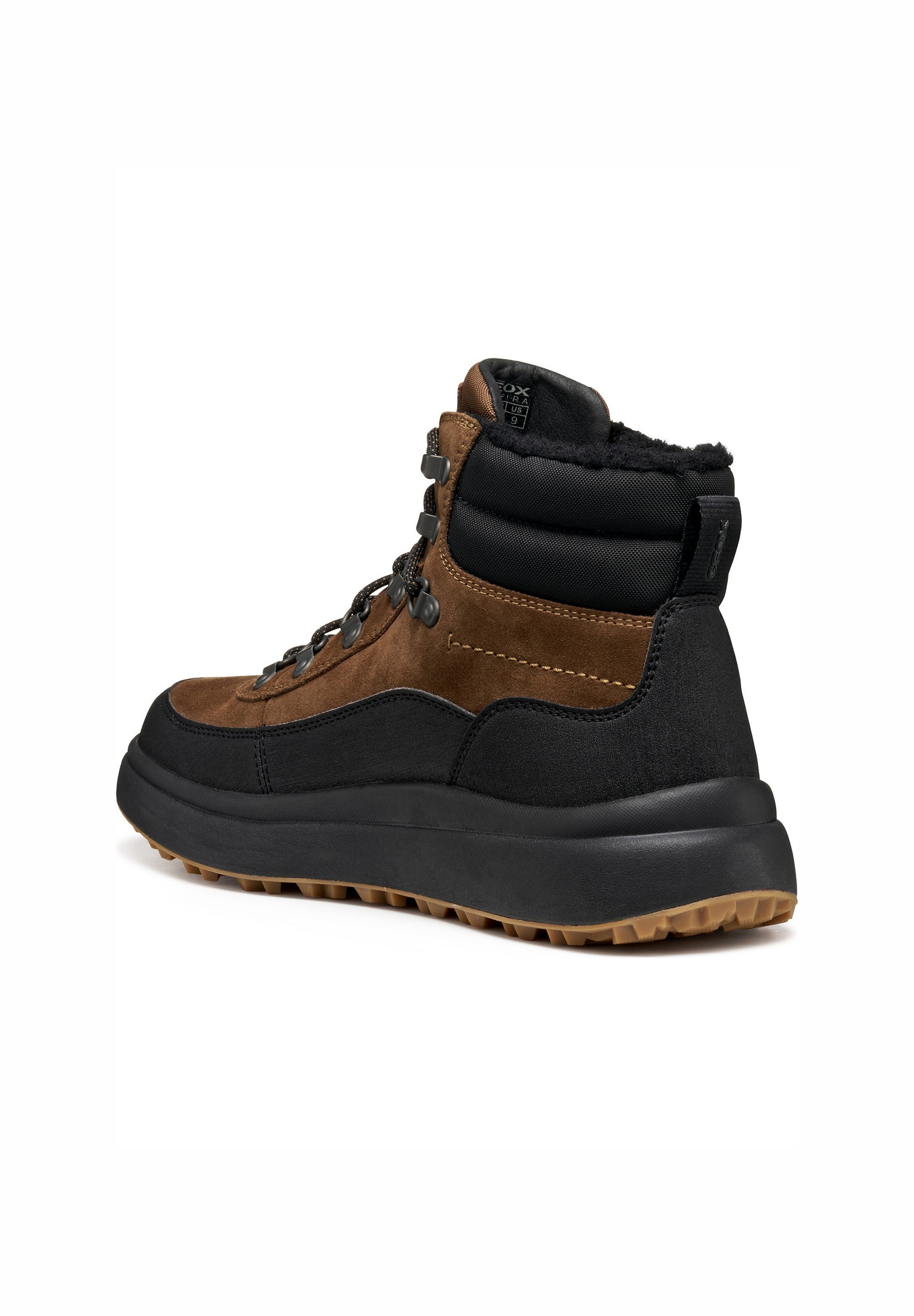 Geox Classic Stiefeletten – Toffee/Schwarz