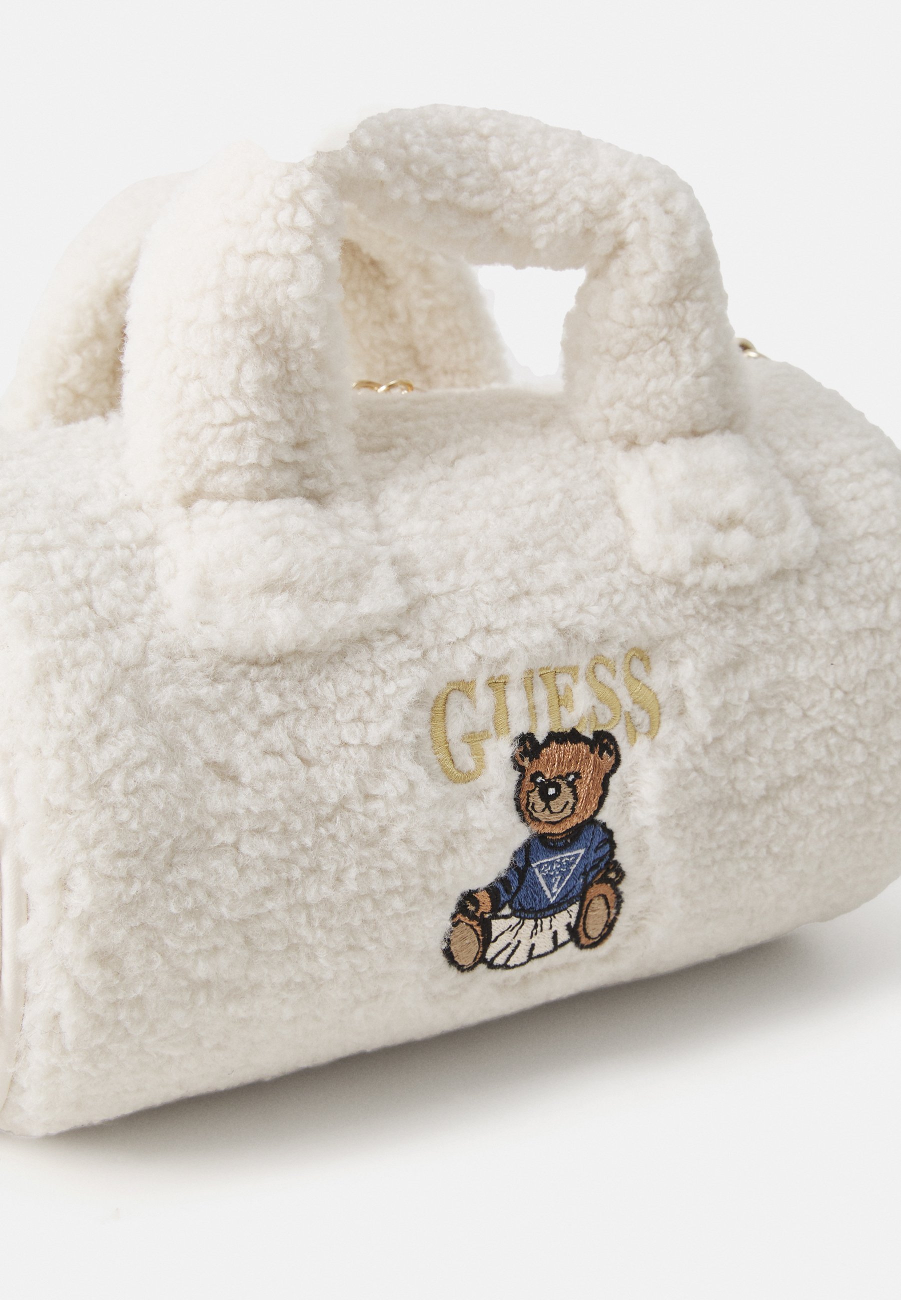 Ensemble unisexe Guess TEDDY BAG et porte-monnaie - Sac bandoulière - blanc crème