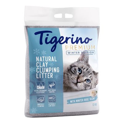 Tigerino Premium Kattsand – Winter Rose – Begränsad vinterutgåva