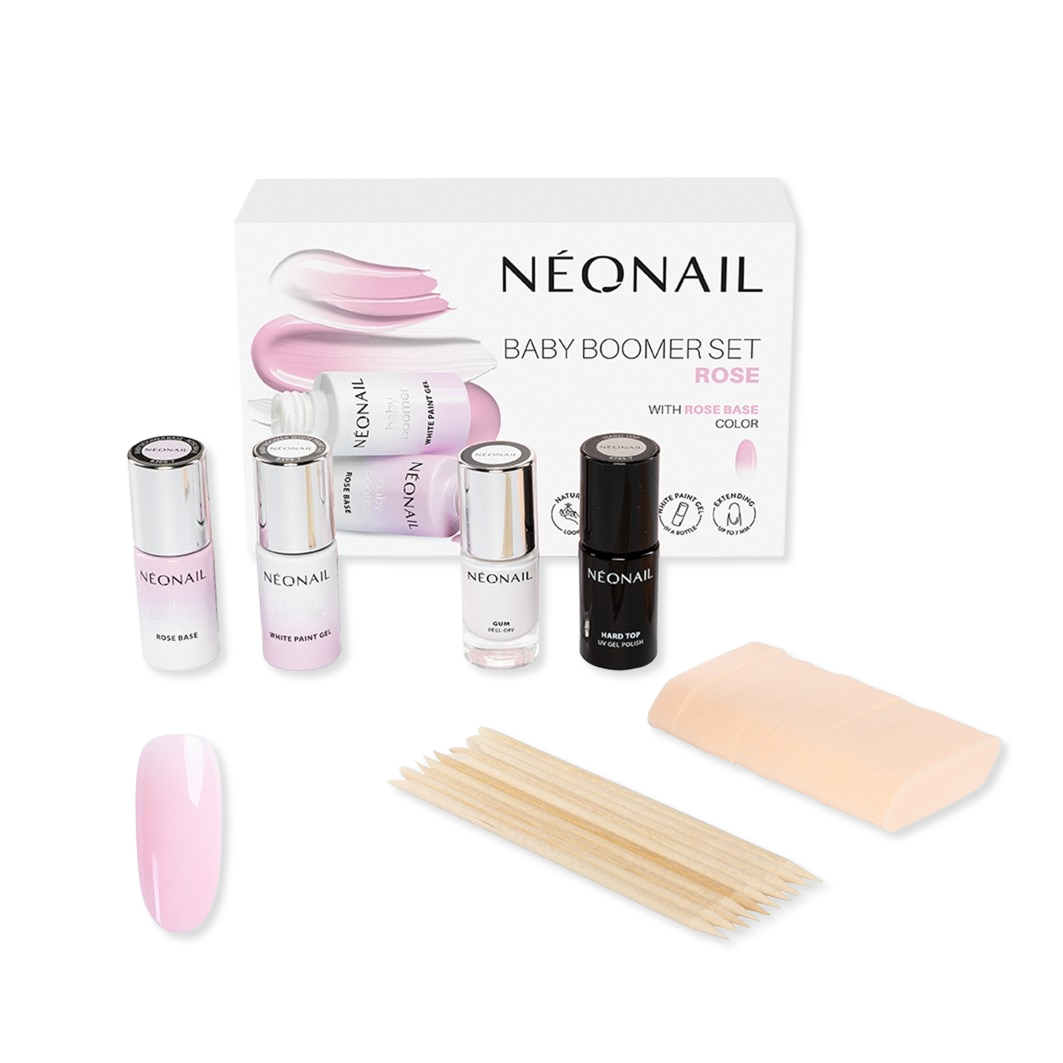 NEONAIL UV-Nagellack-Set „Baby Boomer“ – Rosa – 1 Stück