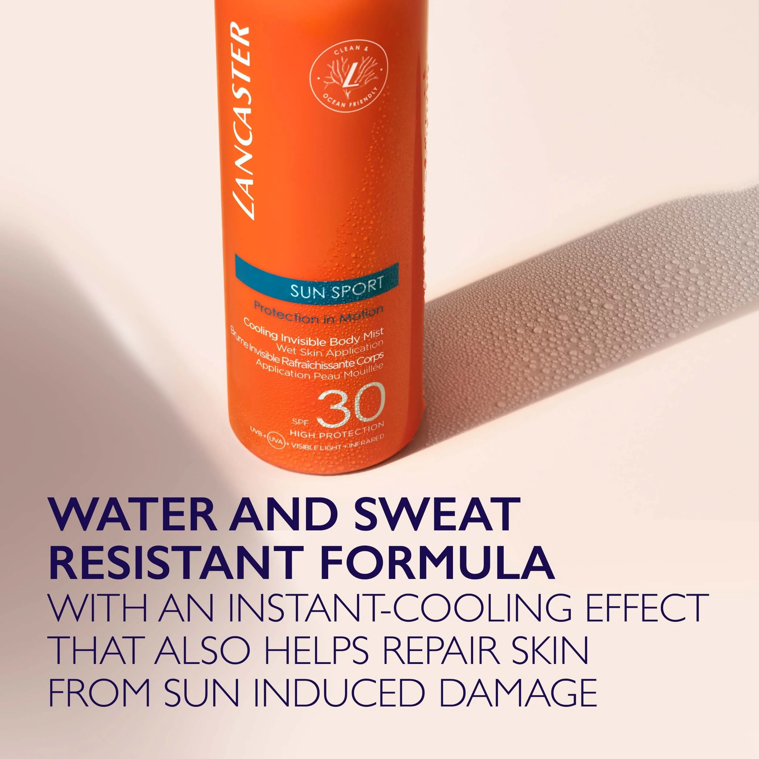 Sun Sport Cooling Invisible Body Mist SPF50 - Spray solare corpo alta prot.