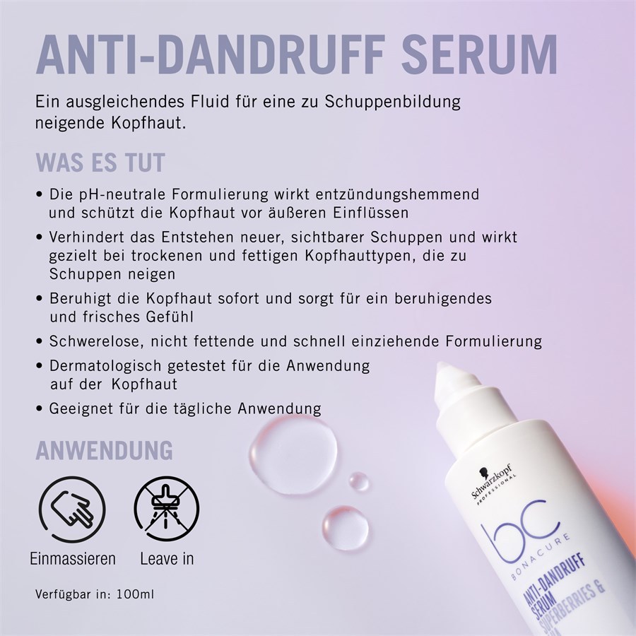 Schwarzkopf Professional matu serums pretblaugznu serums - 100 ml