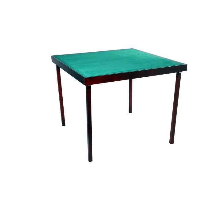 Table de jeux de cartes pliante Engelhart - 4 joueurs - Intérieur