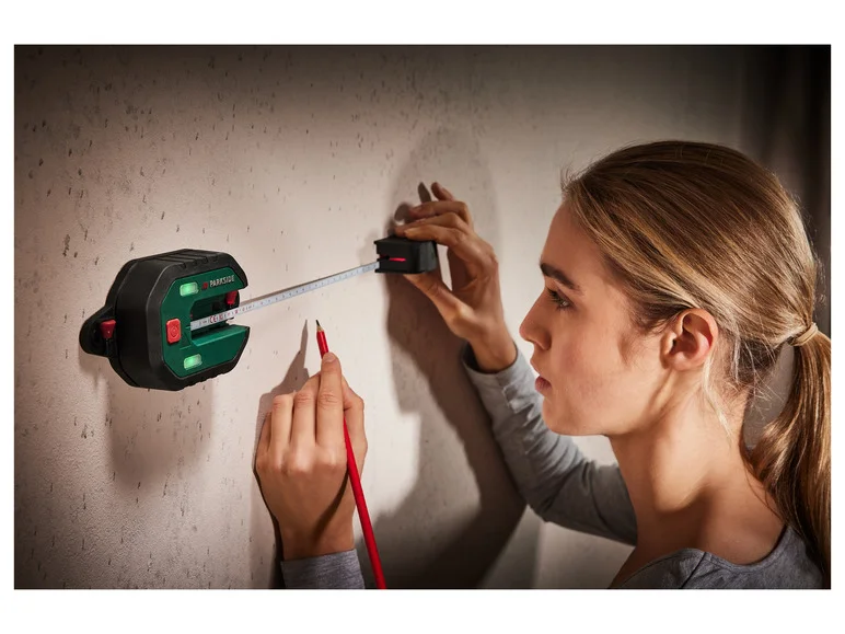 Nível de bolha PARKSIDE® com ruban PLLM 10 A1