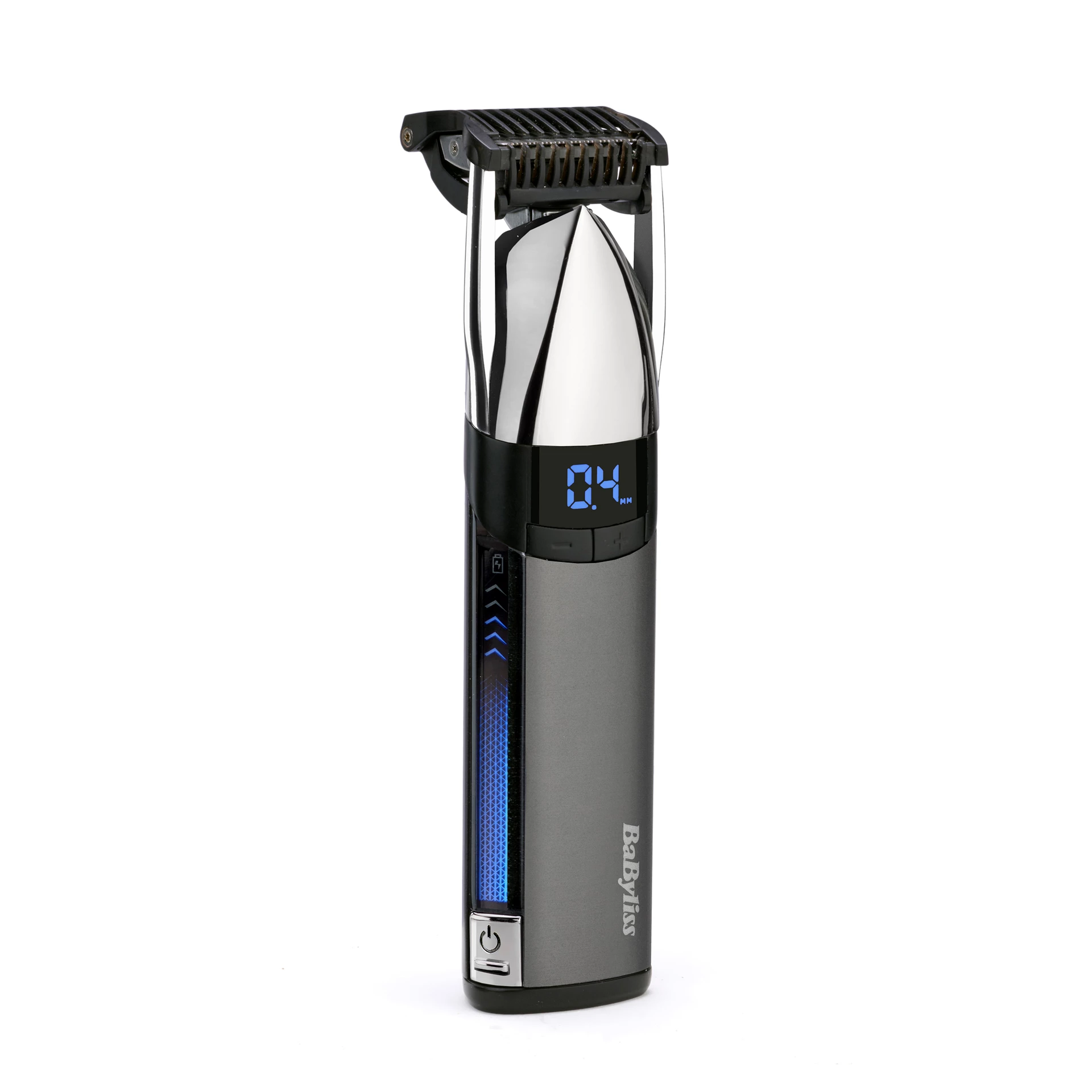 Babyliss Super X fém borostanyíró króm színben