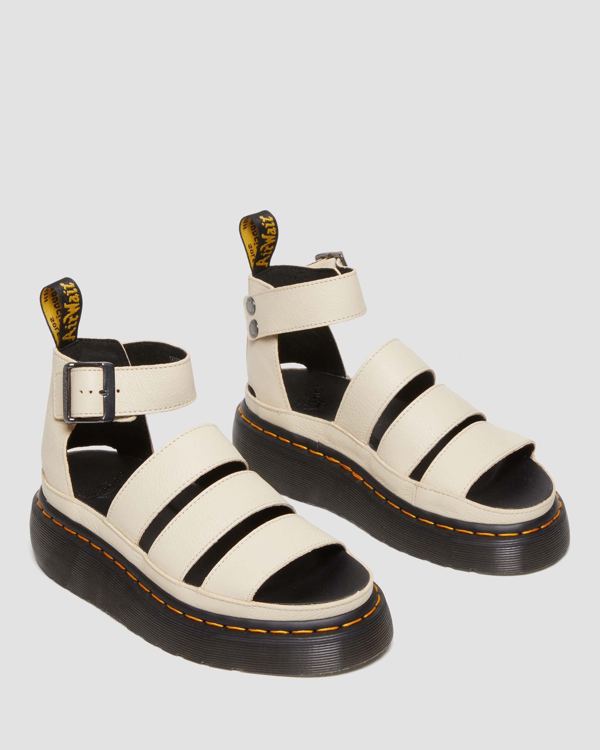 Clarissa II Pisa Leder Plateau Riemensandalen