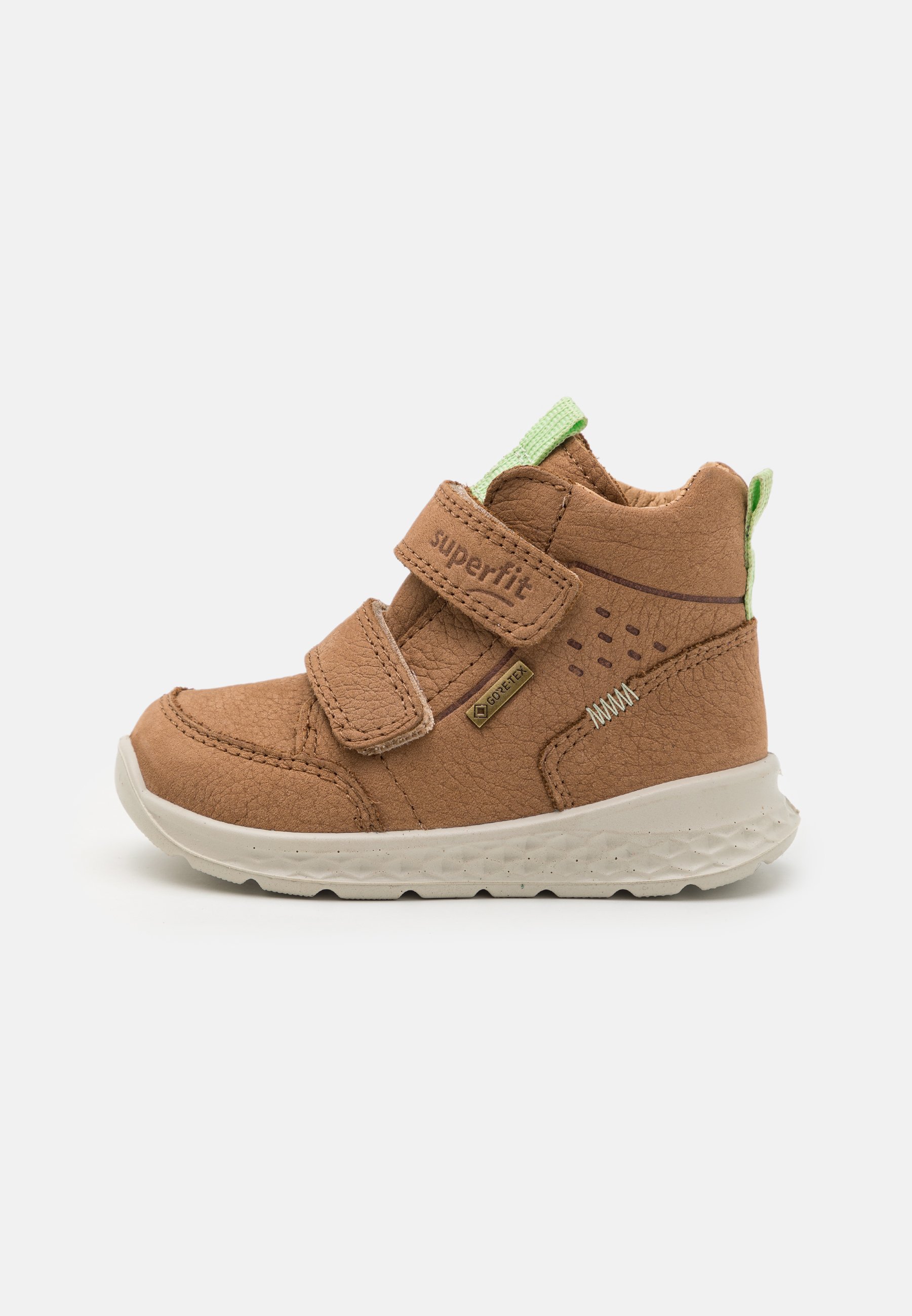Superfit BREEZE - Bottines classiques - marron/vert clair