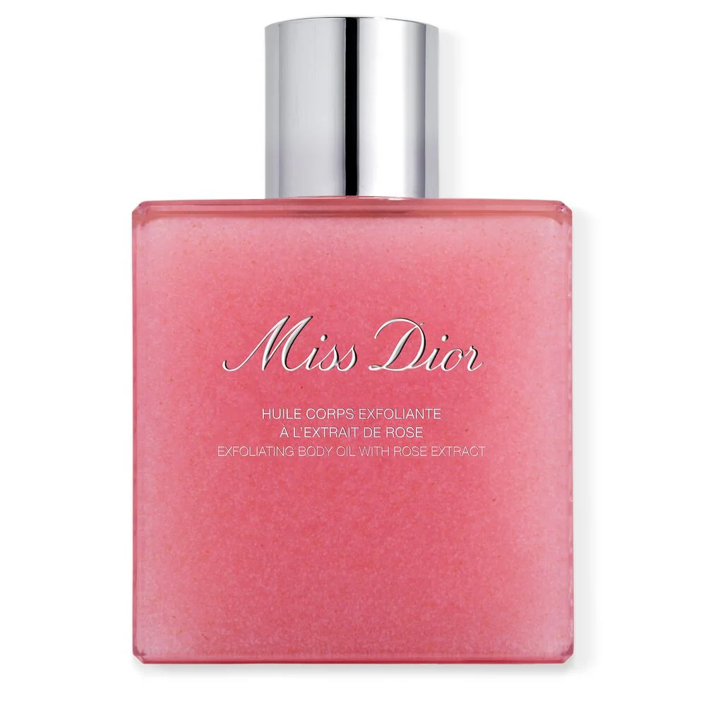 Miss Dior Miss Dior Olio Corpo Esfoliante all’Estratto di Rosa - Bagno e Doccia, Esfoliante