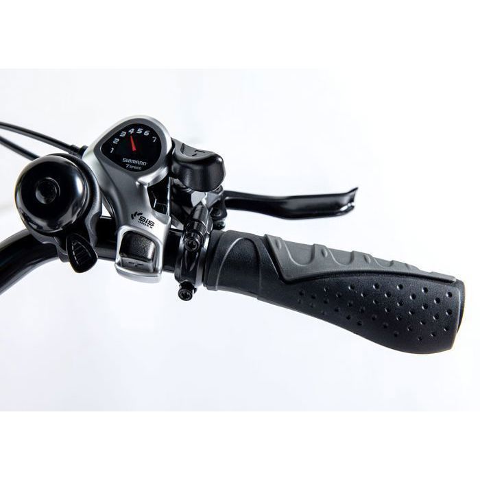 Velo de Ville Electrique VAE,  E-CITY 28 PRO Moteur Central, Alu.  SHIMANO 7 Vitesses , Batterie Ion Lithium 48V