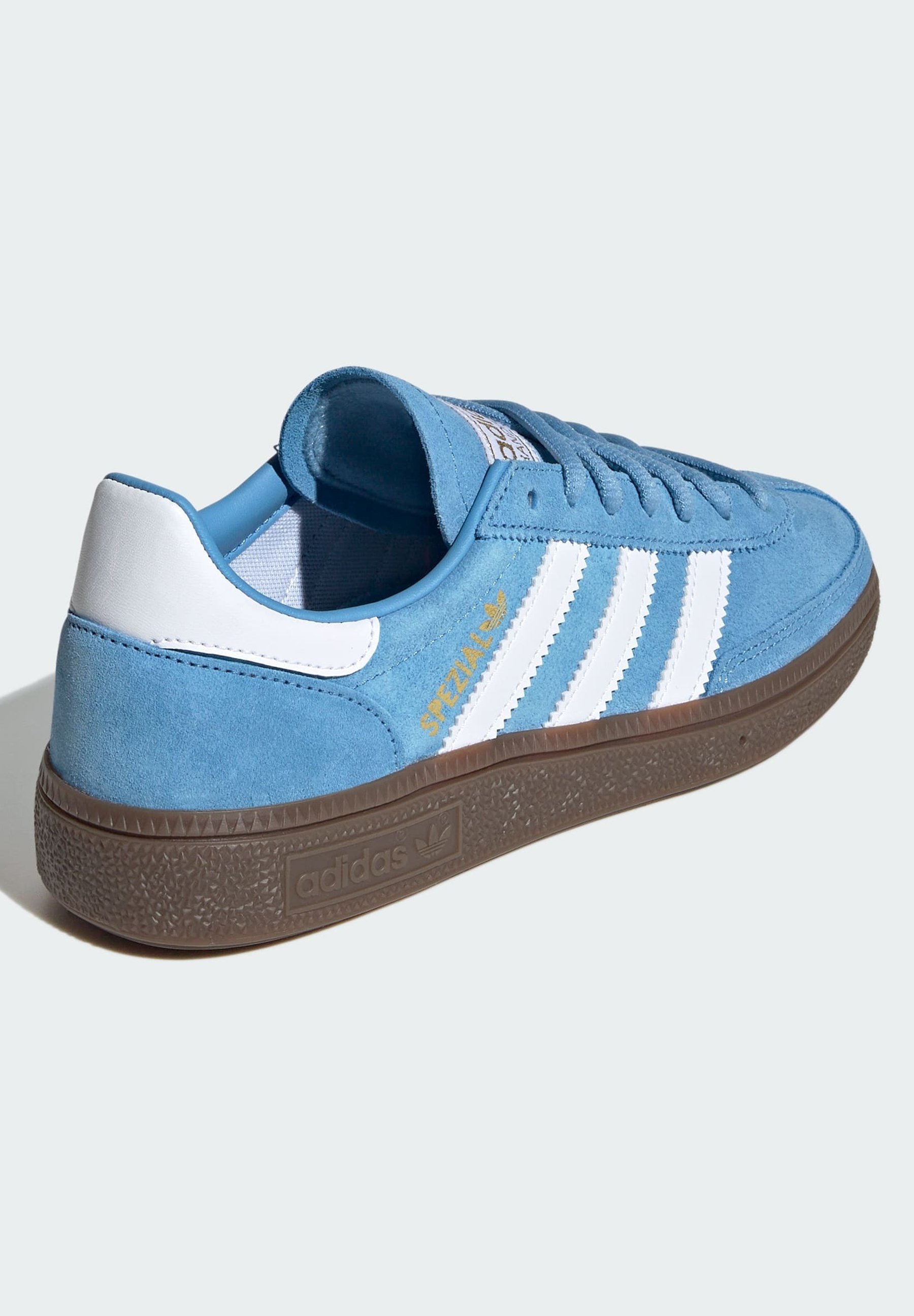 adidas Originals HANDBALL SPEZIAL UNISEX - Sneakers - lichtblauw met witte rubberen zool