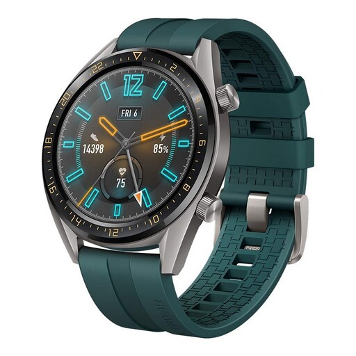 Smartwatch Huawei GT Active 46mm Groen - 3,53 cm AMOLED-scherm - Bluetooth 4.2 - 5 ATM -