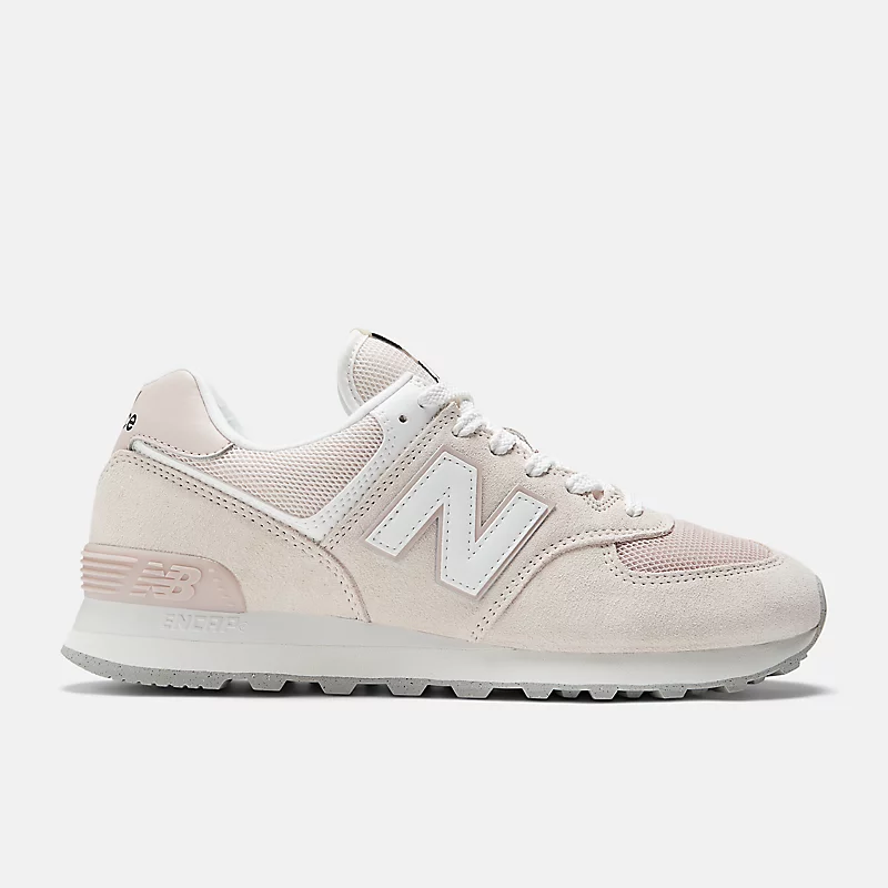 Unisex 574 - Pink with white