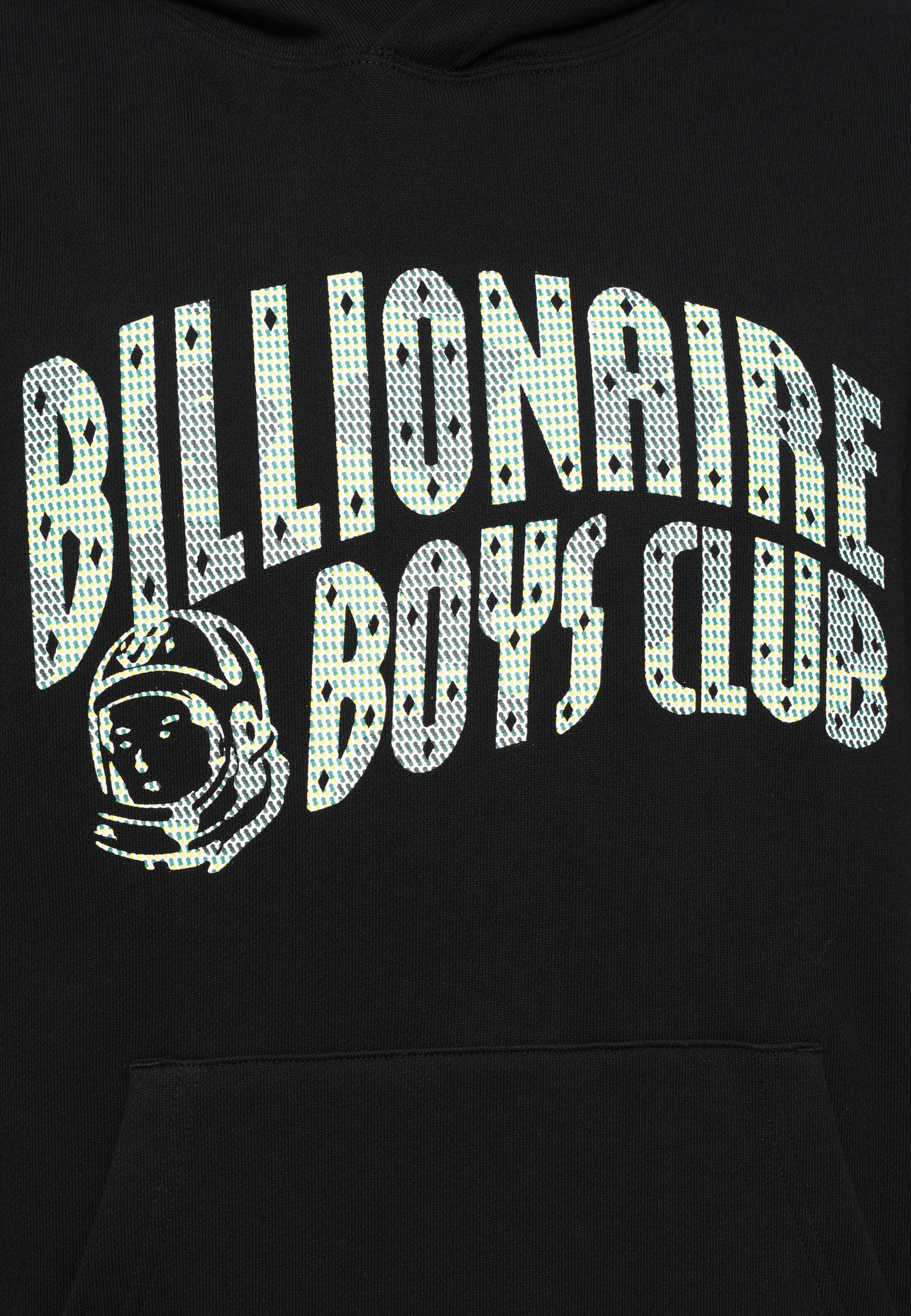 Felpa con cappuccio Billionaire Boys Club TRI TONE ARCH LOGO POPOVER - nera