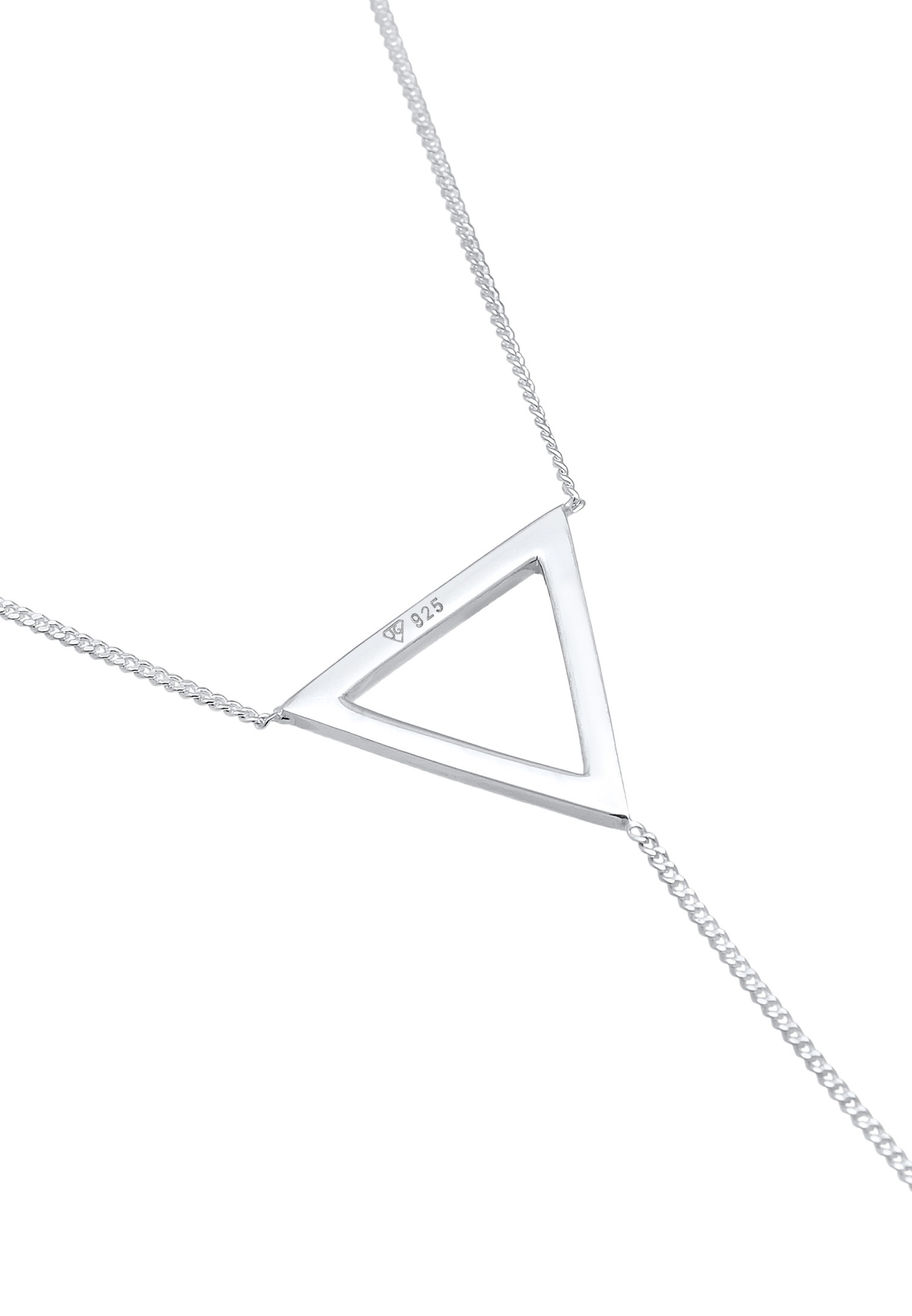 Elli Femme Triangle Geo - (925/1000) Argent